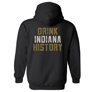 Drink Indiana History THBC Full-Zip Hoodie
